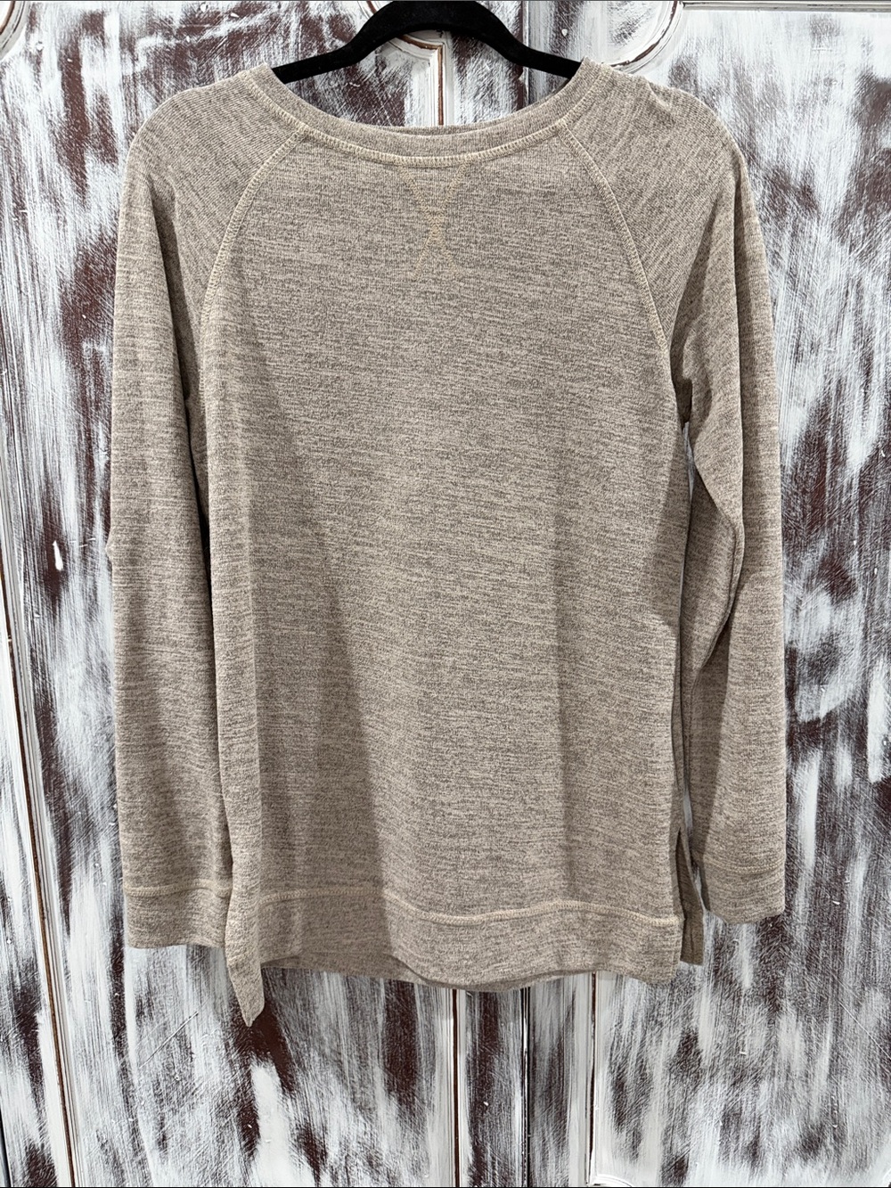SHEIN Women's Crewneck Sweatshirt - Taupe Heather